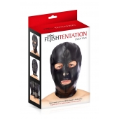 Маска-шлем с прорезями для глаз и рта - Fetish Tentation - купить с доставкой в Ачинске