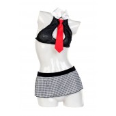 Надувная секс-кукла с реалистичной головой в костюме учительницы - ToyFa - в Ачинске купить с доставкой