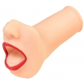 Мастурбатор-ротик с алыми губами - ToyFa - в Ачинске купить с доставкой