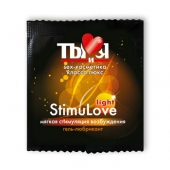 Разогревающий гель-лубрикант Stimulove Light в одноразовой упаковке - 4 гр. - Биоритм - купить с доставкой в Ачинске