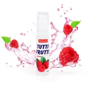 Гель-смазка Tutti-frutti с малиновым вкусом - 30 гр. - Биоритм - купить с доставкой в Ачинске