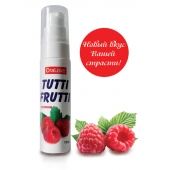 Гель-смазка Tutti-frutti с малиновым вкусом - 30 гр. - Биоритм - купить с доставкой в Ачинске