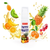 Гель-смазка Tutti-frutti со вкусом тропических фруктов - 30 гр. - Биоритм - купить с доставкой в Ачинске