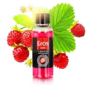 Массажное масло Eros fantasy с ароматом земляники - 50 мл. - Биоритм - купить с доставкой в Ачинске