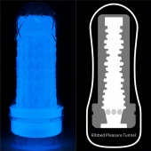 Светящийся в темноте мастурбатор Lumino Play Masturbator Ribbed - Lovetoy - в Ачинске купить с доставкой