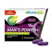 Возбуждающее средство для мужчин Mans Power plus - 10 капсул (0,35 гр.) +1 в подарок - SuperCaps - купить с доставкой в Ачинске