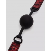Кляп-шар на двусторонних ремешках Reversible Silicone Ball Gag - Fifty Shades of Grey - купить с доставкой в Ачинске