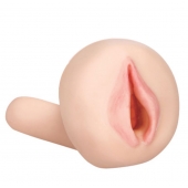 Мастурбатор-вагина с вибрацией REALSTUFF YOUNG   TIGHT - Dream Toys - в Ачинске купить с доставкой