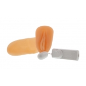 Мастурбатор-вагина с вибрацией ELLY POCKET PAL VAGINA MULTISPEED - NMC - в Ачинске купить с доставкой