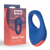 Синее эрекционное кольцо RRRING Dinner Date Cock Ring - FeelzToys - в Ачинске купить с доставкой