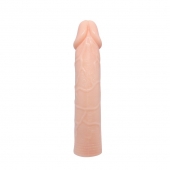 Удлиняющая насадка на пенис Deep Love - 21,5 см. - Baile - в Ачинске купить с доставкой