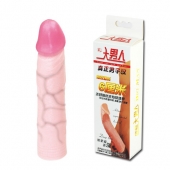 Удлиняющая насадка на пенис Deep Love - 21,5 см. - Baile - в Ачинске купить с доставкой