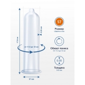 Презервативы MY.SIZE размер 57 - 10 шт. - My.Size - купить с доставкой в Ачинске