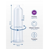 Презервативы MY.SIZE размер 69 - 10 шт. - My.Size - купить с доставкой в Ачинске