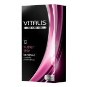 Ультратонкие презервативы VITALIS PREMIUM super thin - 12 шт. - Vitalis - купить с доставкой в Ачинске