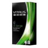 Презервативы увеличенного размера VITALIS PREMIUM x-large - 12 шт. - Vitalis - купить с доставкой в Ачинске