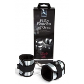 Серо-черные наручники Totally His - Fifty Shades of Grey - купить с доставкой в Ачинске
