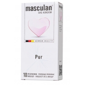 Супертонкие презервативы Masculan Pur - 10 шт. - Masculan - купить с доставкой в Ачинске