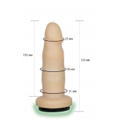 Телесная насадка Harness - 13,3 см. - LOVETOY (А-Полимер) - купить с доставкой в Ачинске