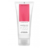 Смазка на водной основе Mixgliss Kiss с ароматом земляники - 70 мл. - Mixgliss - купить с доставкой в Ачинске