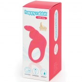 Розовое эрекционное виброкольцо Happy Rabbit Rechargeable Rabbit Cock Ring - Happy Rabbit - в Ачинске купить с доставкой