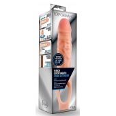 Телесная насадка на пенис 9 Inch Cock Sheath Extender - 22,2 см. - Blush Novelties - в Ачинске купить с доставкой