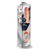 Телесная насадка на пенис 10 Inch Cock Sheath Extender - 25 см. - Blush Novelties - в Ачинске купить с доставкой