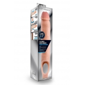 Телесная насадка на пенис 11.5 Inch Cock Sheath Penis Extender - 29,2 см. - Blush Novelties - в Ачинске купить с доставкой
