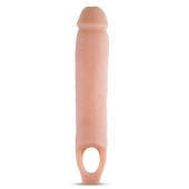 Телесная насадка на пенис 11.5 Inch Cock Sheath Penis Extender - 29,2 см. - Blush Novelties - в Ачинске купить с доставкой