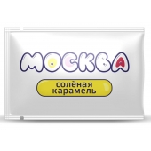 Универсальная смазка с ароматом солёной карамели  Москва Вкусная  - 10 мл. - Москва - купить с доставкой в Ачинске