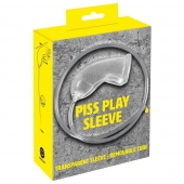 Прозрачная насадка на пенис Piss Play Sleeve для игр с мочеиспусканием - Orion - купить с доставкой в Ачинске