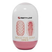 Розовый мастурбатор-яйцо Seductive Golf - Baile - в Ачинске купить с доставкой