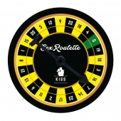 Настольная игра-рулетка Sex Roulette Kiss - Tease&Please - купить с доставкой в Ачинске