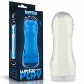 Светящийся в темноте мастурбатор Lumino Play Masturbator Pocketed - Lovetoy - в Ачинске купить с доставкой
