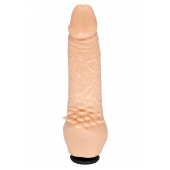 Телесная насадка-фаллос с шипами для массажа клитора - 17,8 см. - LOVETOY (А-Полимер) - купить с доставкой в Ачинске
