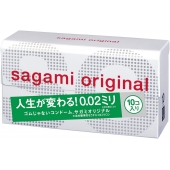 Ультратонкие презервативы Sagami Original 0.02 - 10 шт. - Sagami - купить с доставкой в Ачинске