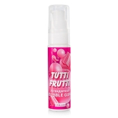 Интимный гель на водной основе Tutti-Frutti Bubble Gum - 30 гр. - Биоритм - купить с доставкой в Ачинске