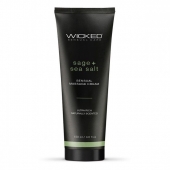 Массажный легкий крем WICKED Sage plus Sea Salt - 120 мл. - Wicked - купить с доставкой в Ачинске