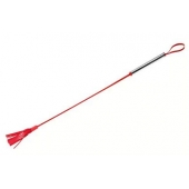 Красный латексный стек с лентами - 62 см. - Sitabella - купить с доставкой в Ачинске