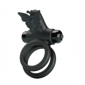 Черное эрекционное виброкольцо Passionate Ring IX - Baile - в Ачинске купить с доставкой