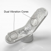 Белый мастурбатор Tenga Flip Zero Gravity с вибрацией - Tenga - в Ачинске купить с доставкой