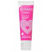 Возбуждающий гель на водно-силиконовой основе Cosmo Vibro с ароматом земляники - 50 гр. - Биоритм - купить с доставкой в Ачинске