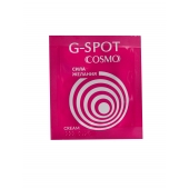 Стимулирующий интимный крем для женщин Cosmo G-spot - 2 гр. - Биоритм - купить с доставкой в Ачинске