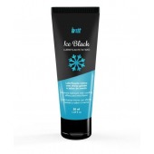 Лубрикант на водной основе Ice Black с ледяным эффектом - 50 мл. - INTT - купить с доставкой в Ачинске