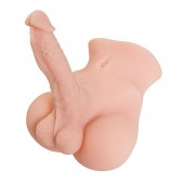 Мастурбатор с фаллосом Manuel - ToyFa - в Ачинске купить с доставкой