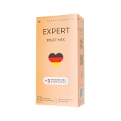 Ароматизированные презервативы EXPERT Fruit Mix - 12 шт.(+3 в подарок) - Expert - купить с доставкой в Ачинске
