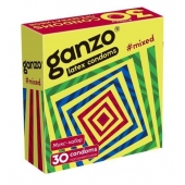 Микс-набор из 30 презервативов Ganzo Mixed - Ganzo - купить с доставкой в Ачинске