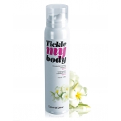 Массажная хрустящая пенка Tickle My Body Monoi с ароматом моной - 150 мл. - Love to Love - купить с доставкой в Ачинске