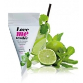 Съедобное согревающее массажное масло Love Me Tender Mojito с ароматом мохито - 10 мл. - Love to Love - купить с доставкой в Ачинске