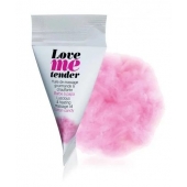 Съедобное согревающее массажное масло Love Me Tender Cotton Candy с ароматом сладкой ваты - 10 мл. - Love to Love - купить с доставкой в Ачинске